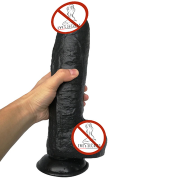 Super Big and Soft Dildo with Suction Cup / Realistic Huge Penis for Sex Games - EVE's SECRETS